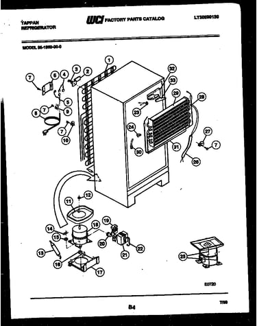 System and automatic defrost parts