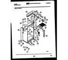 Tappan 95-1970-00-00 cabinet parts diagram