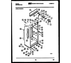 Tappan 95-1999-00-02 cabinet parts diagram