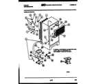 Tappan 95-1999-00-02 system and automatic defrost parts diagram