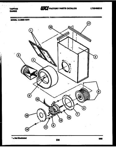 Motor and blower parts