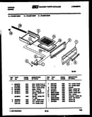 Broiler drawer parts
