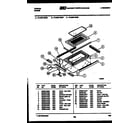 Tappan 76-4667-00-08 top door parts diagram