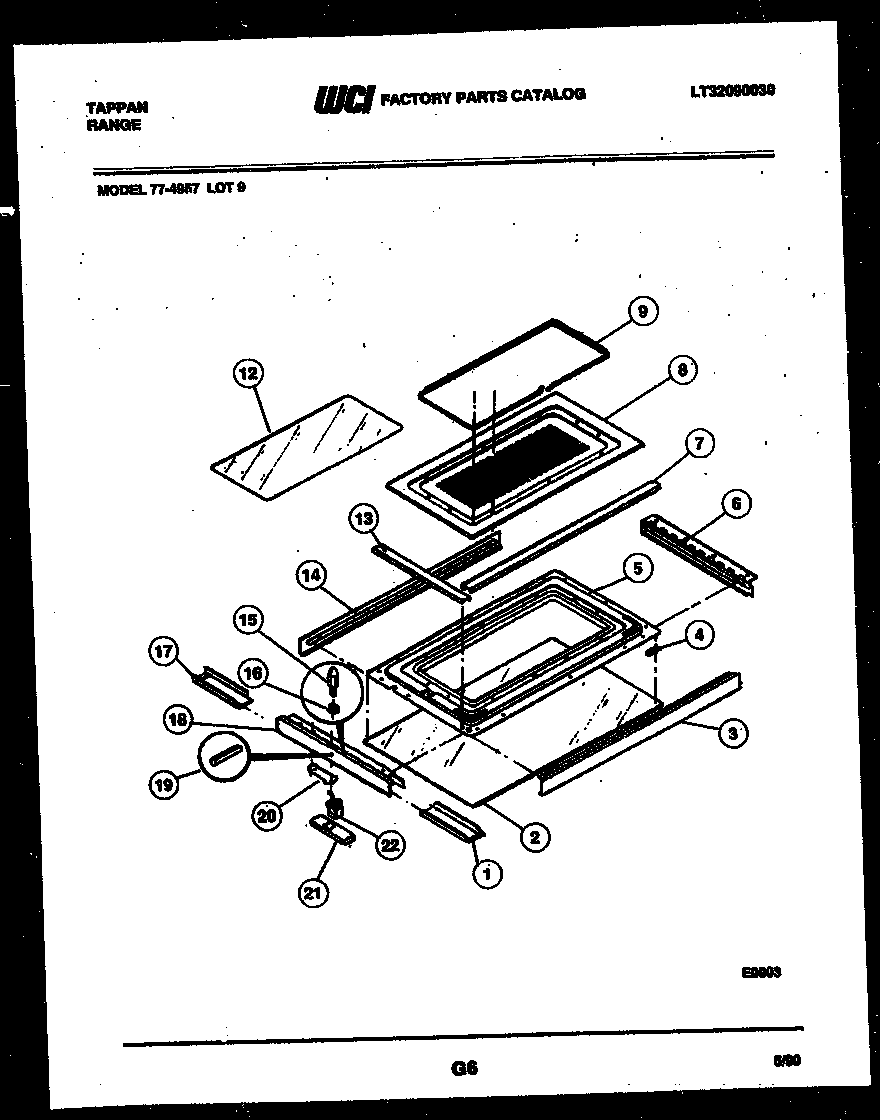 Top door parts