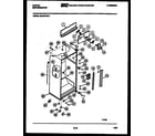 Tappan 95-2187-00-05 cabinet parts diagram