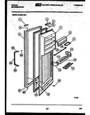 Refrigerator door parts