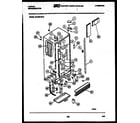 Tappan 95-2497-00-03 cabinet parts diagram