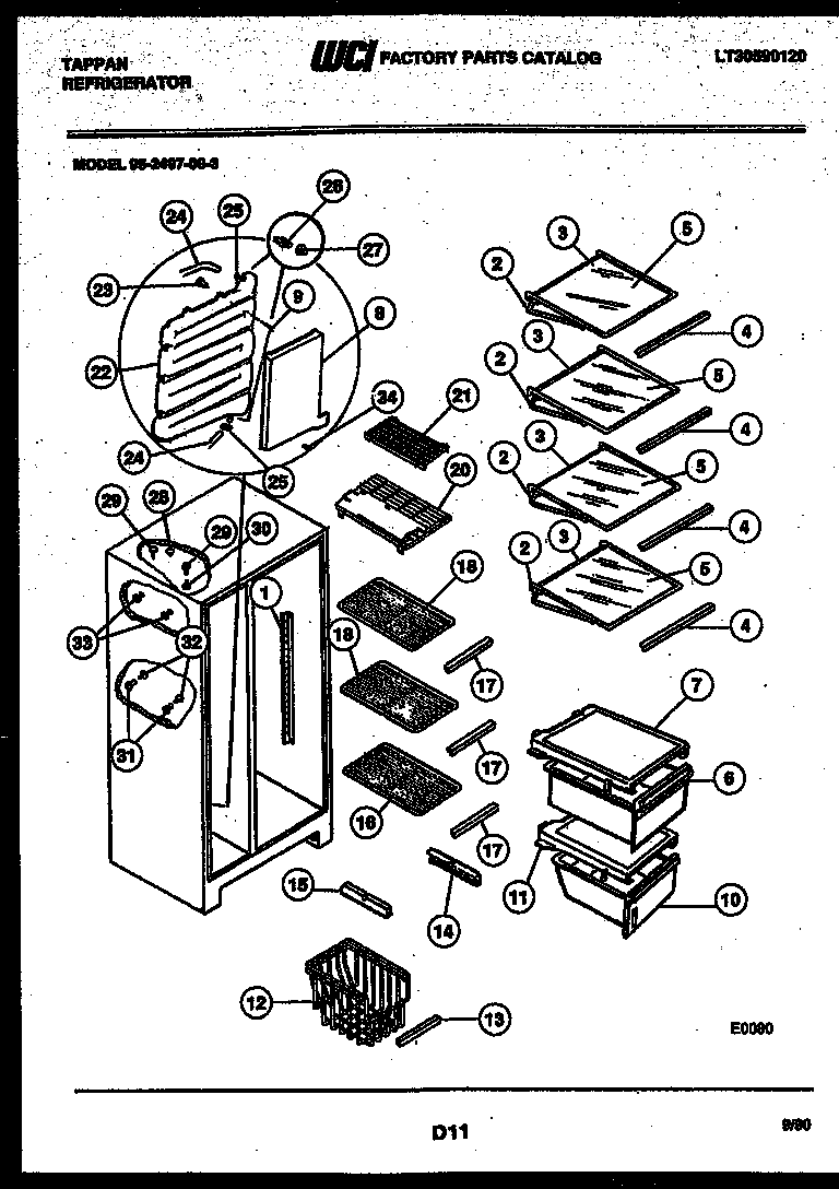 Shelves and supports
