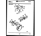 Tappan 95-2497-00-03 refrigerator control assembly, damper control assembly and f diagram