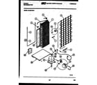 Tappan 95-2497-00-03 system and automatic defrost parts diagram