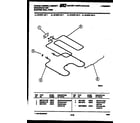 Tappan 57-6707-10-01 broiler parts diagram