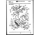 Tappan 44-2409-00-02 console, control and drum diagram