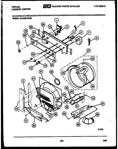Console, control and drum