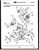 Motor, blower and idler arm clutch