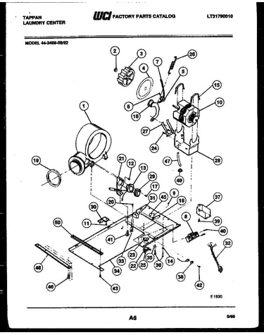 Motor, blower and idler arm clutch