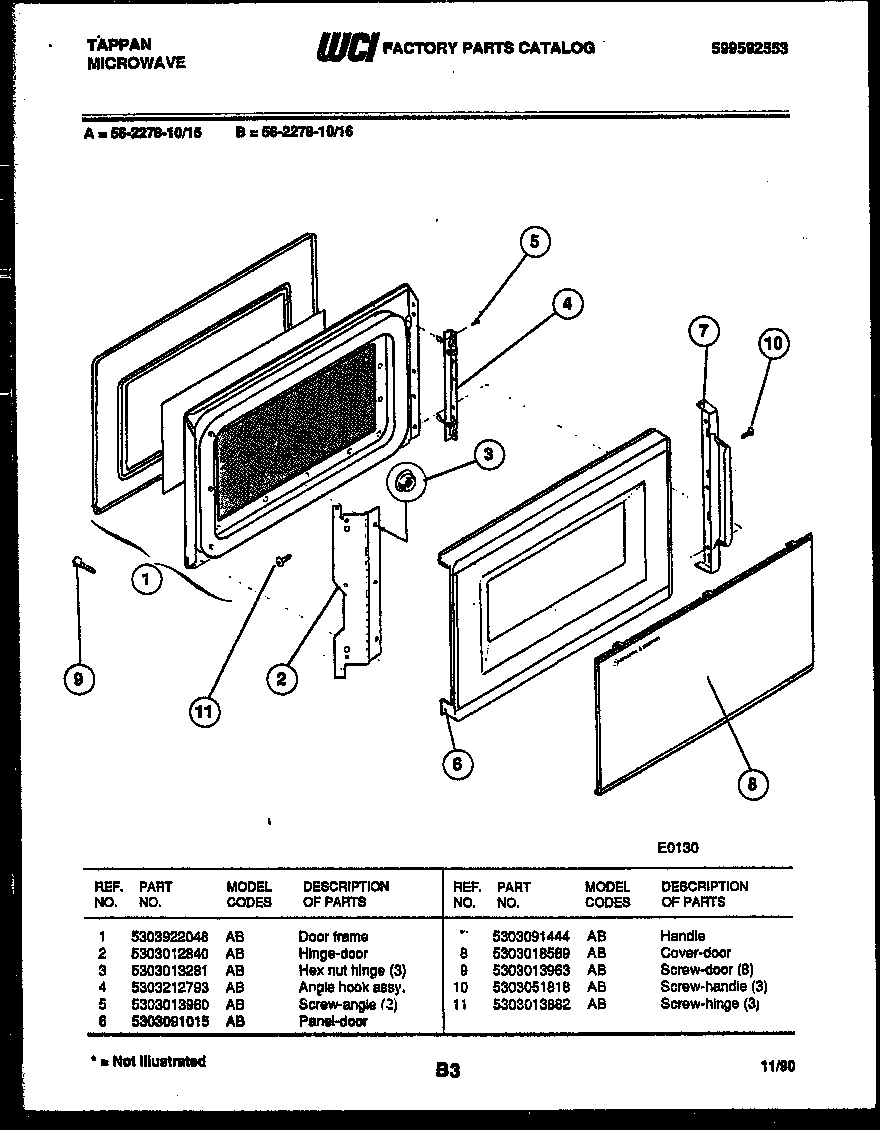 Door parts