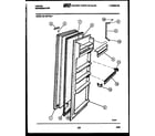 Tappan 95-1967-00-04 refrigerator door parts diagram