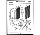 Tappan 95-1967-00-04 system and automatic defrost parts diagram