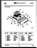 Broiler drawer parts