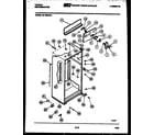 Tappan 95-1980-00-01 cabinet parts diagram