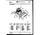 Tappan 30DPMDWGN1 broiler drawer parts diagram