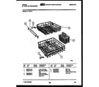 Tappan 61-1120-10-00 racks and trays diagram