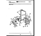 Tappan 61-1140-10-00 power dry and motor parts diagram
