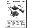 Tappan 61-1140-10-00 racks and trays diagram