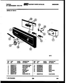 Console and control parts