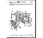 Tappan 61-1160-10-00 door parts diagram