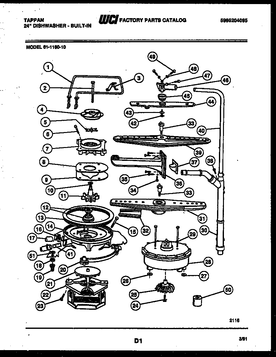 Motor pump parts