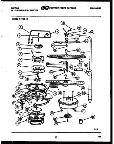 Motor pump parts