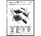 Tappan 61-1160-10-00 racks and trays diagram