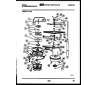 Tappan 61-1170-10-00 motor pump parts diagram
