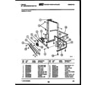 Tappan 61-1170-10-00 power dry and motor parts diagram