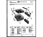 Tappan 61-1170-10-00 racks and trays diagram
