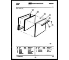 Tappan 32-0007-00-05 door parts diagram