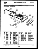 Broiler drawer parts