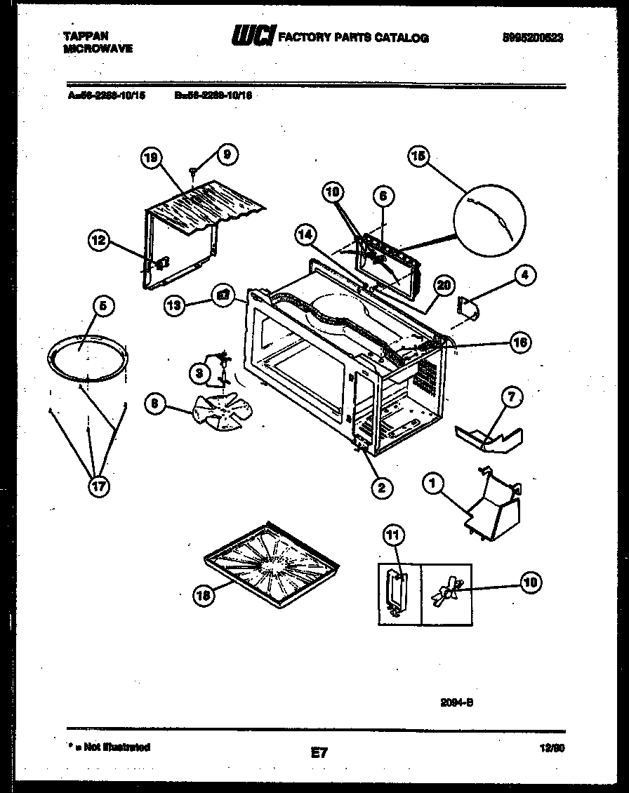Wrapper and body parts