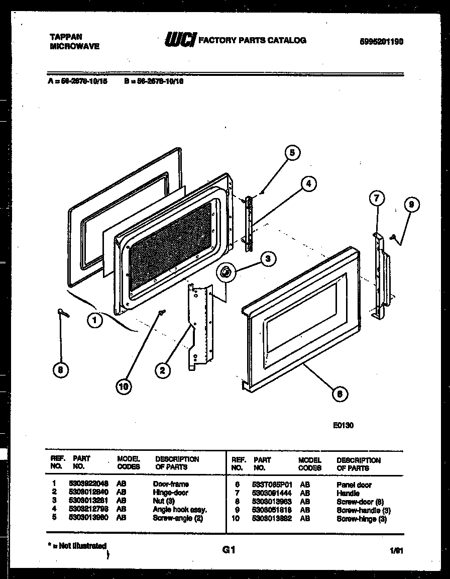 Door parts