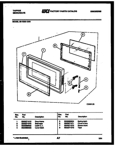 Door parts