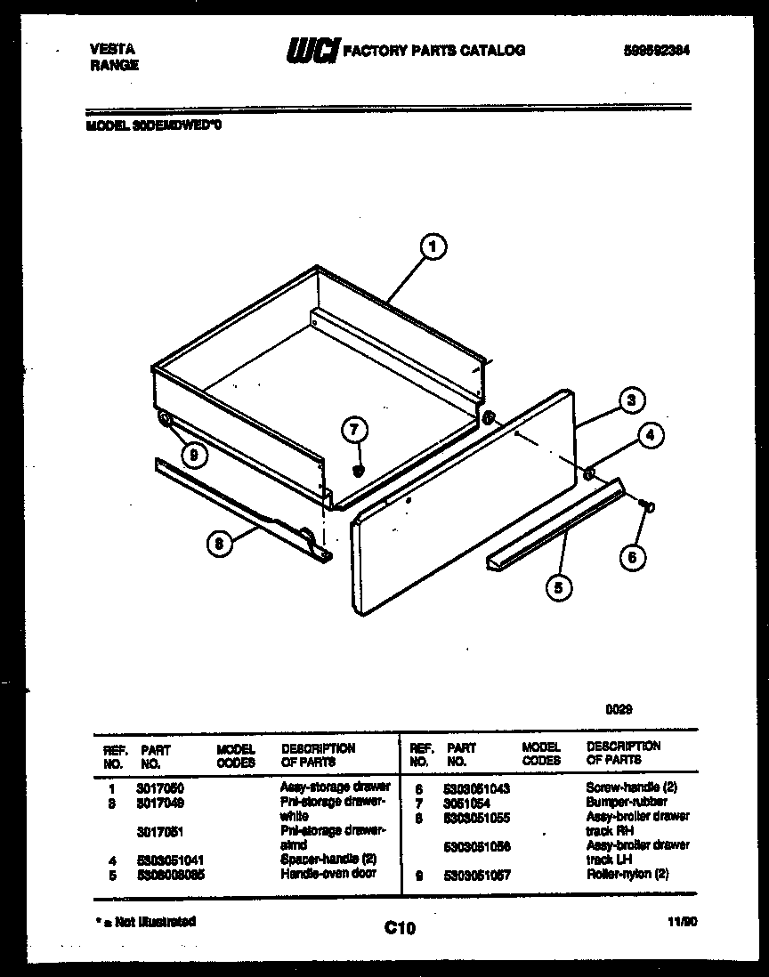 DRAWER PARTS