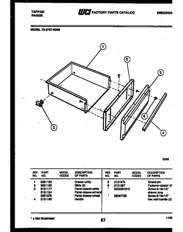 Drawer parts