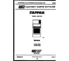Tappan 73-3957-66-09 cover page diagram