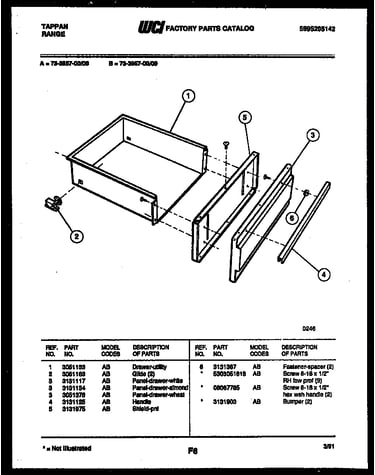Drawer parts