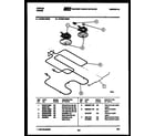 Tappan 73-3957-23-09 broiler parts diagram