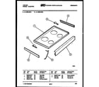 Tappan 31-4989-00-02 cooktop parts diagram