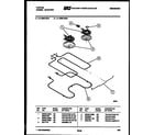 Tappan 31-4989-00-01 broiler parts diagram