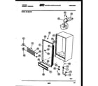 Tappan 99-1668-00-03 cabinet parts diagram