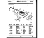 Tappan 30-2249-23-04 broiler drawer parts diagram